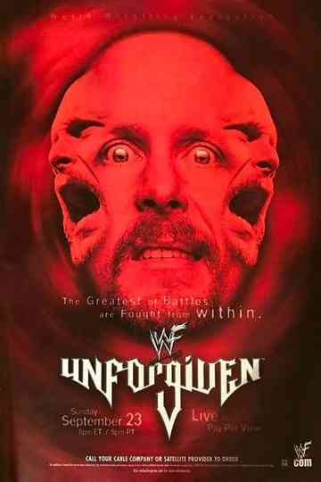 WWE Unforgiven 2001 Poster