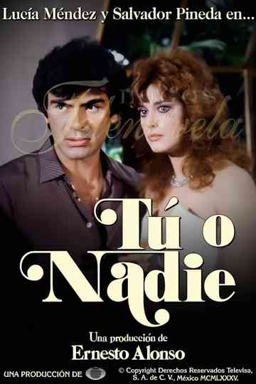 Tú o Nadie Poster
