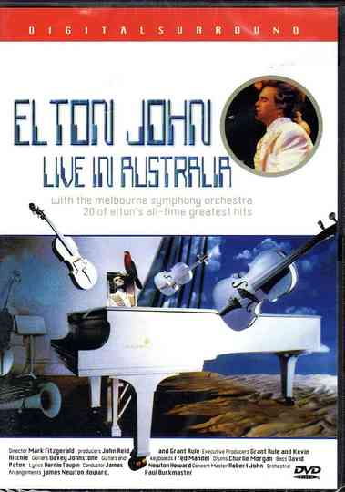 Tour De Force  Live In Australia poster