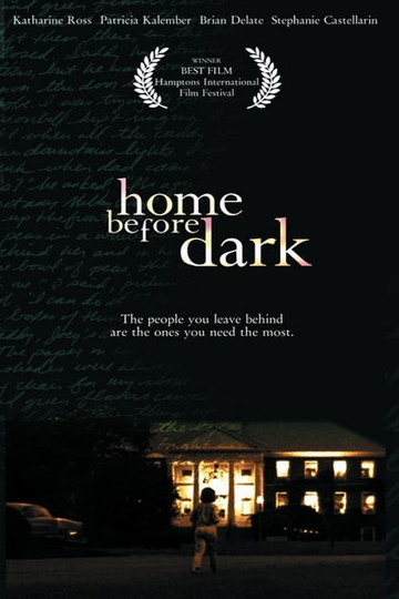 Home Before Dark Poster