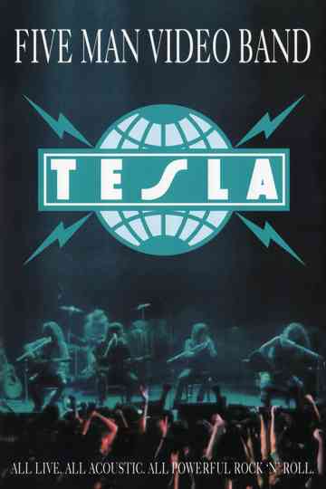 Tesla: Five Man Video Band Poster