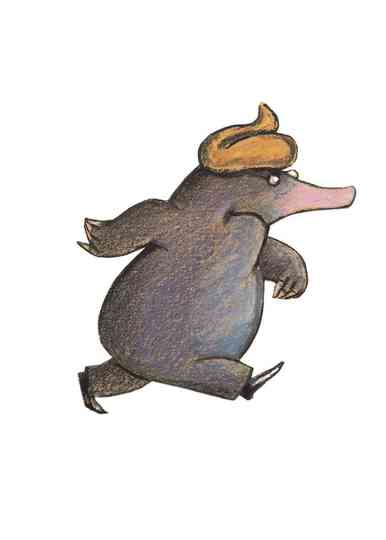 Vom kleinen Maulwurf der wissen wollte wer ihm auf den Kopf gemacht hat poster