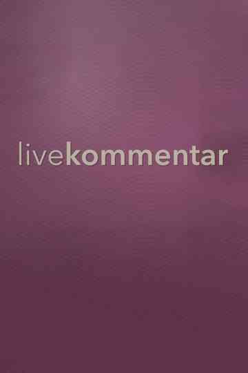 Livekommentar Poster