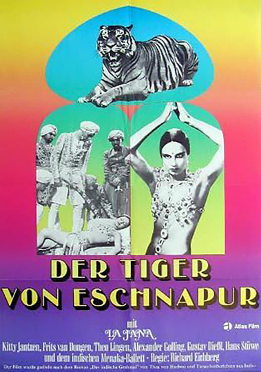 The Tiger of Eschnapur Poster