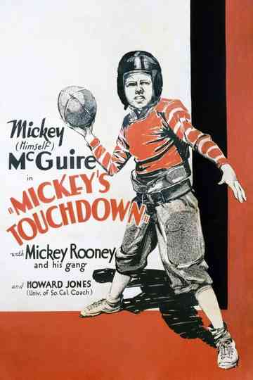Mickey's Touchdown Poster