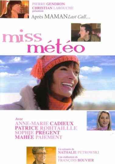 Miss Météo poster