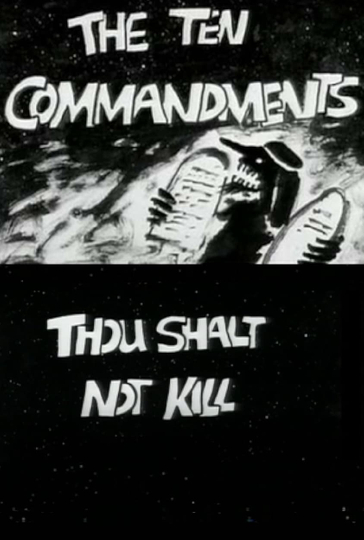 The Ten Commandments Number 5 Thou Shalt Not Kill