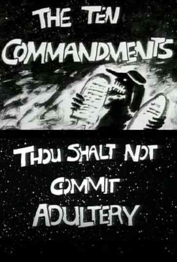 The Ten Commandments Number 6 Thou Shalt Not Commit Adultery Poster
