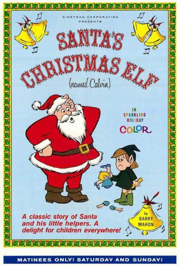 Santa's Christmas Elf (Named Calvin)