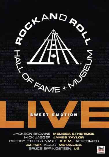 Rock and Roll Hall of Fame Live  Sweet Emotion Poster