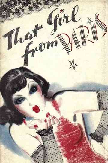 That Girl from Paris Poster