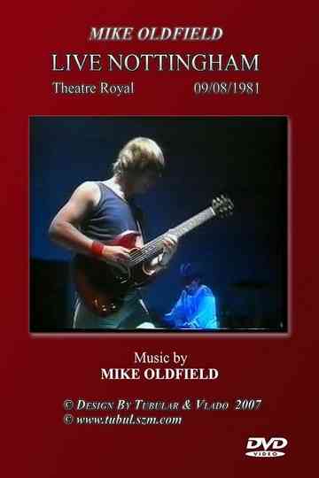 Mike Oldfield   Live in Nottingham Poster