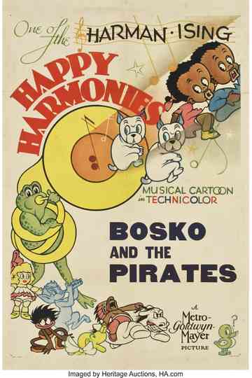 Little Ol' Bosko and the Pirates Poster