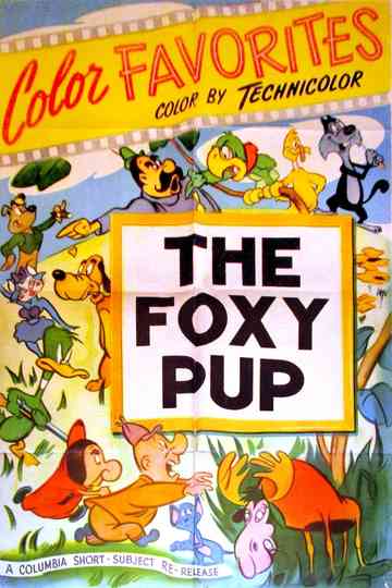 Foxy Pup Poster