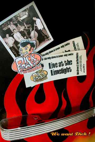 Dick Brave  The Backbeats  Live at the Limelight Poster