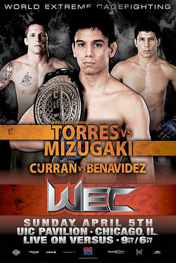 WEC 40 Torres vs Mizugaki Poster