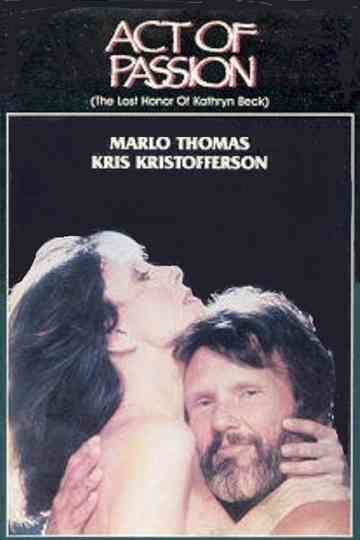 The Lost Honor of Kathryn Beck Poster