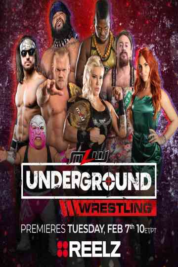 MLW Underground Wrestling Poster