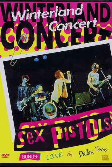 Sex Pistols Live at the Winterland Ballroom San Francisco Poster