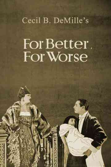For Better for Worse Poster