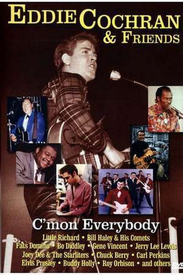 Eddie Cochran  Friends Cmon Everybody Poster