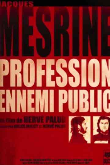 Jacques Mesrine profession ennemi public poster