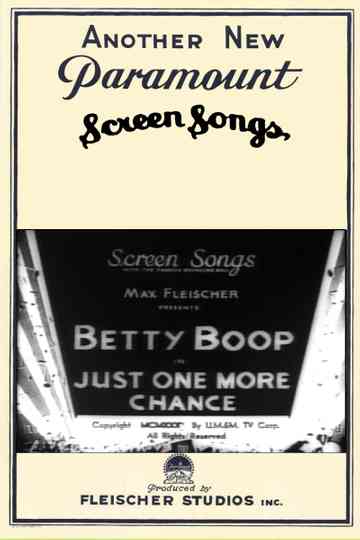 Just One More Chance Poster