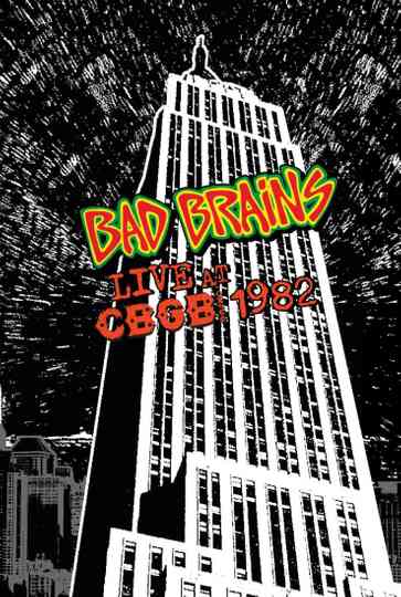 Bad Brains: Live at CBGB Poster