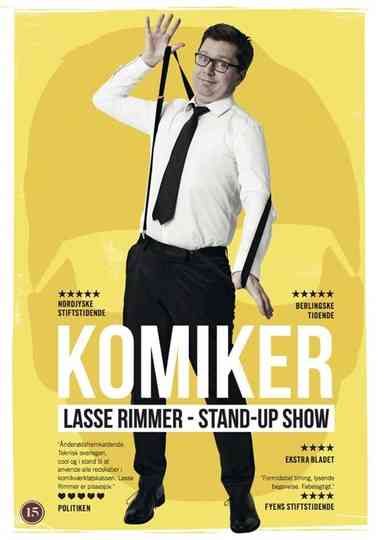Lasse Rimmer: KOMIKER Poster