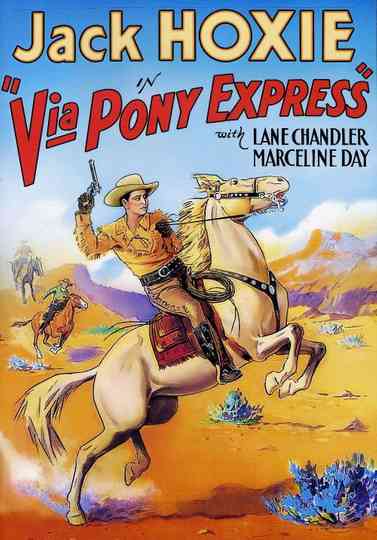 Via Pony Express Poster