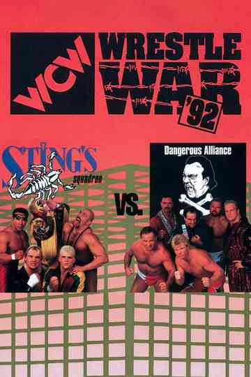 WCW Wrestle War: WarGames Poster