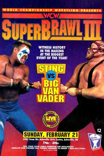 WCW SuperBrawl III Poster