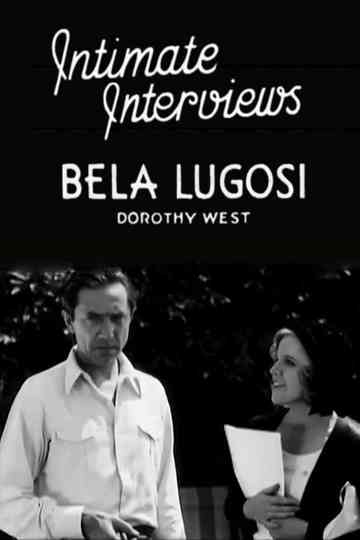Intimate Interviews Bela Lugosi Poster
