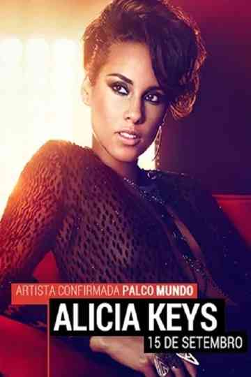 Alicia Keys Rock In Rio poster