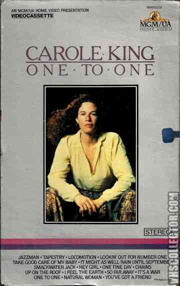 Carole King One To One Poster