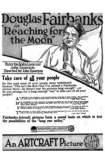 Reaching for the Moon Poster