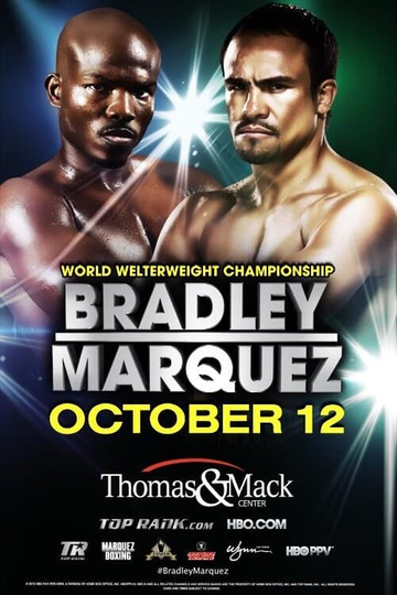 Timothy Bradley vs Juan Manuel Marquez Poster