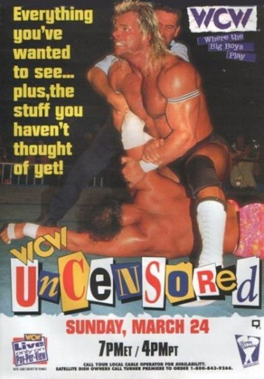 WCW Uncensored 1996 Poster