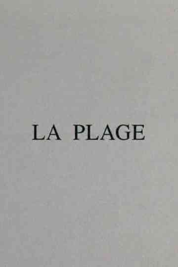 La plage Poster