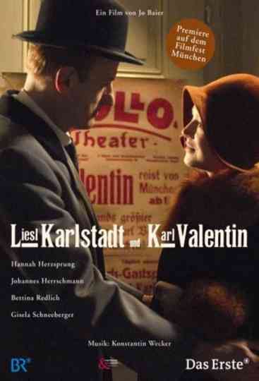 Liesl Karlstadt und Karl Valentin Poster