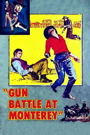 Gun Battle at Monterey Poster