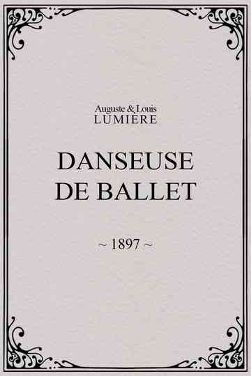 Danseuse de ballet poster