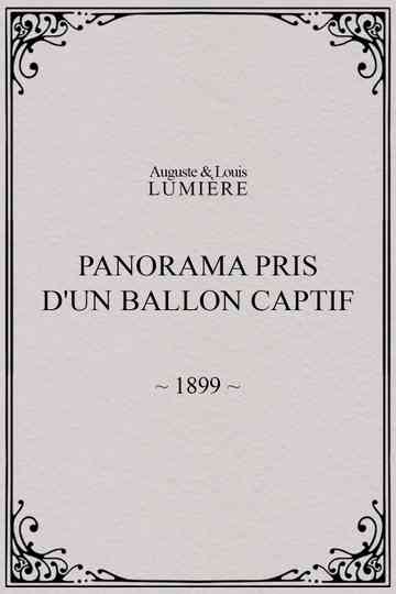 Panorama taken from a tethered balloon poster