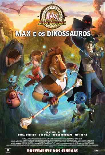 Max Adventures in Dinoterra Poster