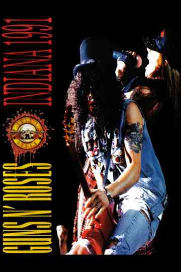 Guns N Roses  Live in Indiana Poster