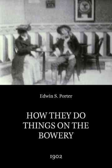 How They Do Things on the Bowery Poster