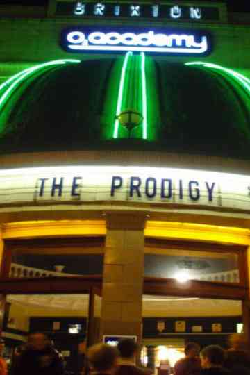 The Prodigy Live at Brixton Academy Poster