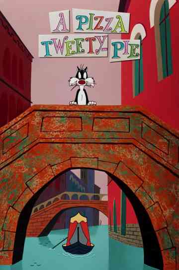 A Pizza Tweety-Pie poster