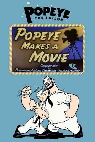 Popeye Makes a Movie Poster