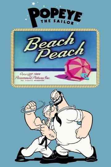 Beach Peach Poster